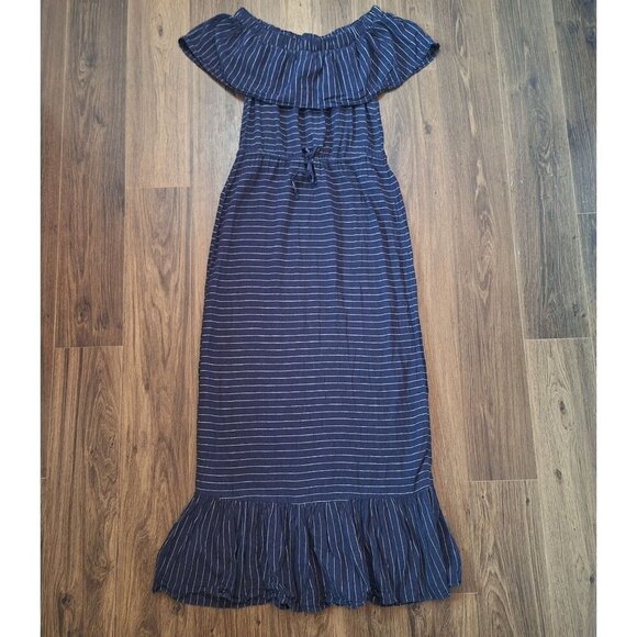 💙 Soho Maxi Dress - Viscose, Linen - Picture 2 of 10